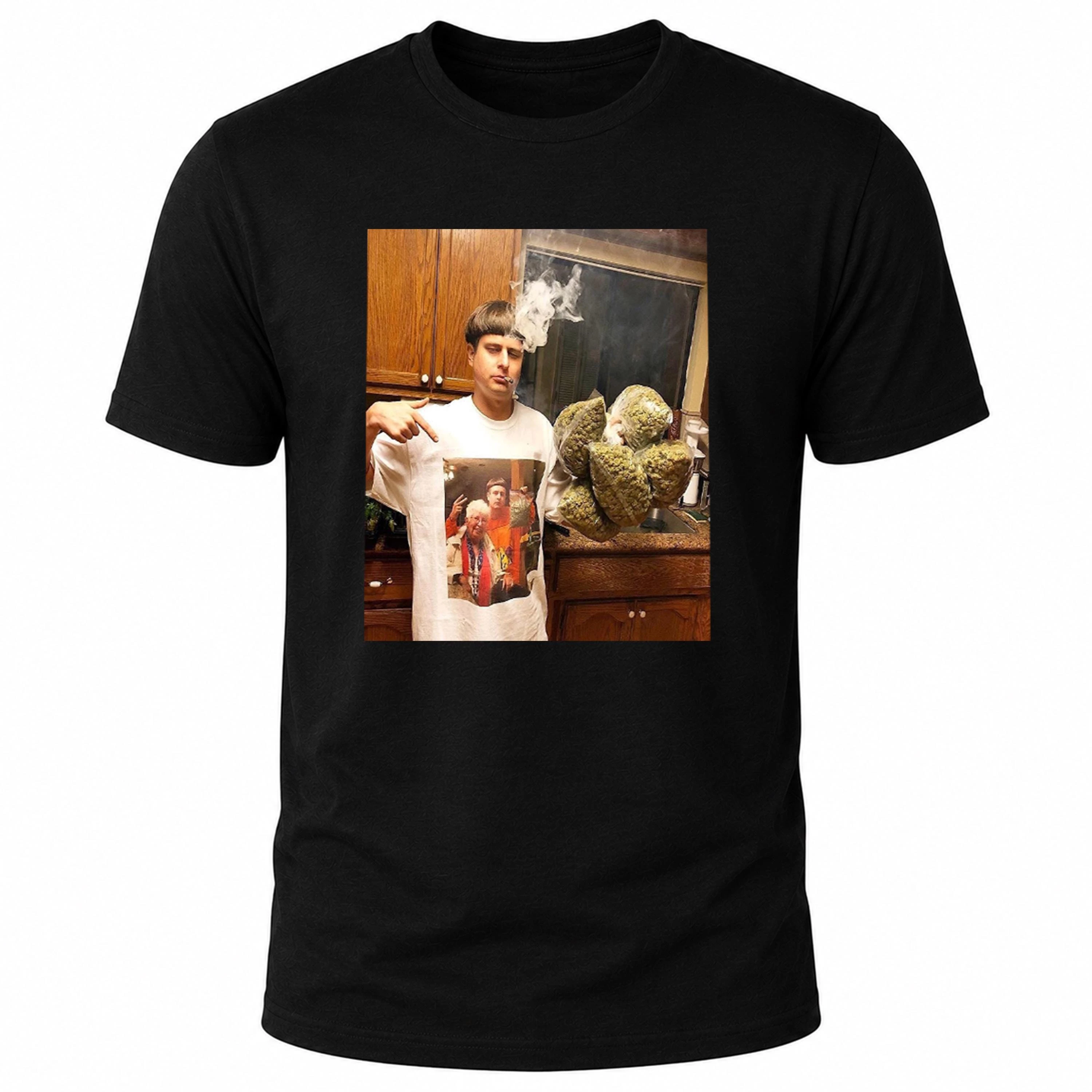 1pc Oliver Tree Mclovin Smoking Buds Graphic T shirt Unisex Men Women Kids Streetwear Casual Short Sleeve Tops Fashion