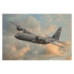 USAF C-130 Hercules Jigsaw Puzzle Custom Child Gift Personalized Baby Object Puzzle