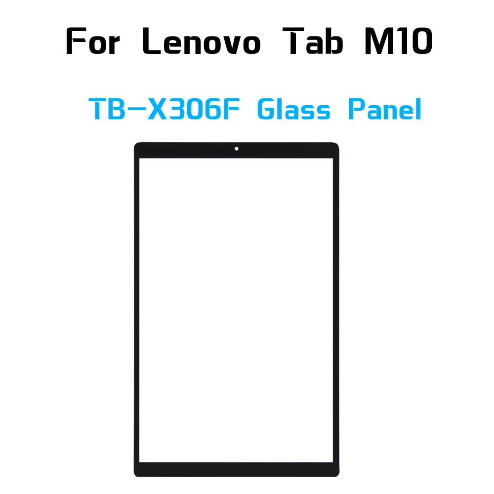 

Для Lenovo Tab M10 HD (2nd Gen) TB-X306X TB-X306F X306 сенсорный ЖК-экран, передняя внешняя стеклянная панель, крышка для сенсорного экрана