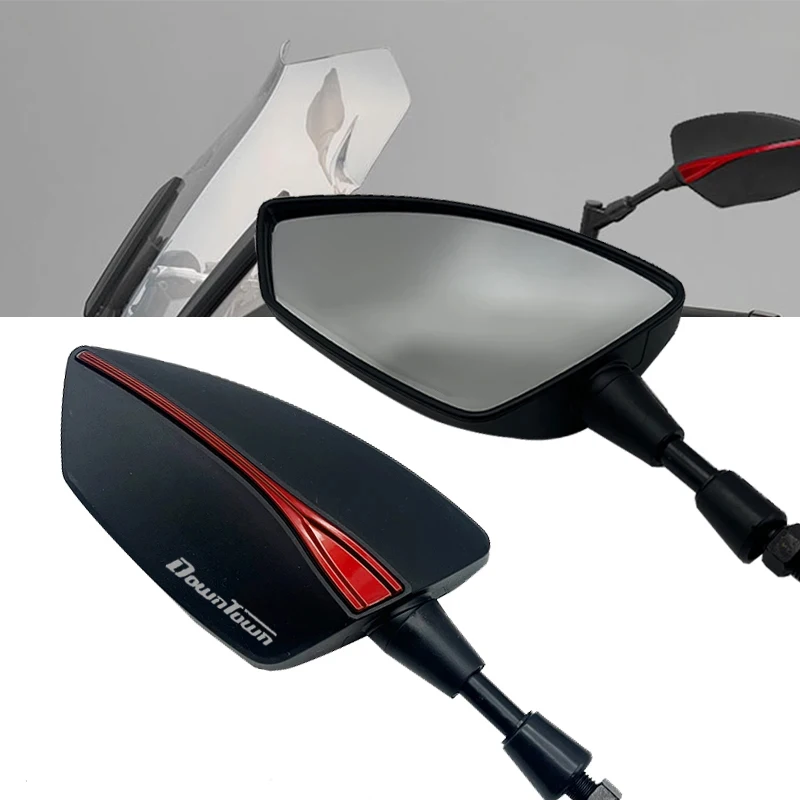 

For KYMCO DOWNTOWN DT 125i 250i 300i 350i Motorcycle Motorbike CNC Mirror Rearview Rear Side Mirrors