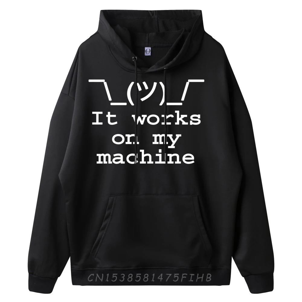 It Works On My Machine funny computer programmer Christian Sweater Men Mens Designer Clothes Game