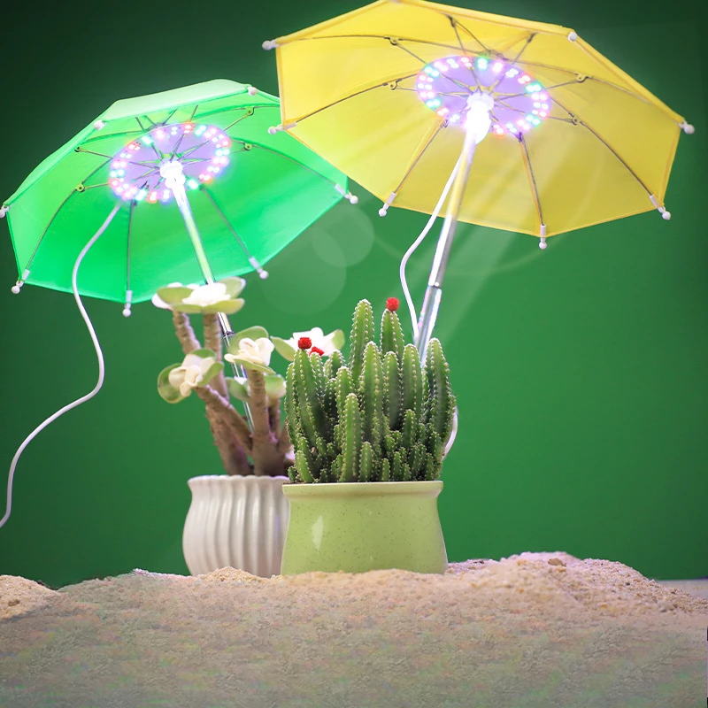 

New USB Plant Light, Convenient Led Plant Growth Light, Indoor Supplementary Lighting Light, Flower Potted Plant Sun Umbrella