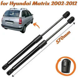 Qty(2) Car Tailgate Gas Spring Struts for Hyundai Matrix Hatchback 2002-2012 570MM Rear Trunk Boot Lift Supports Shock Absorbers