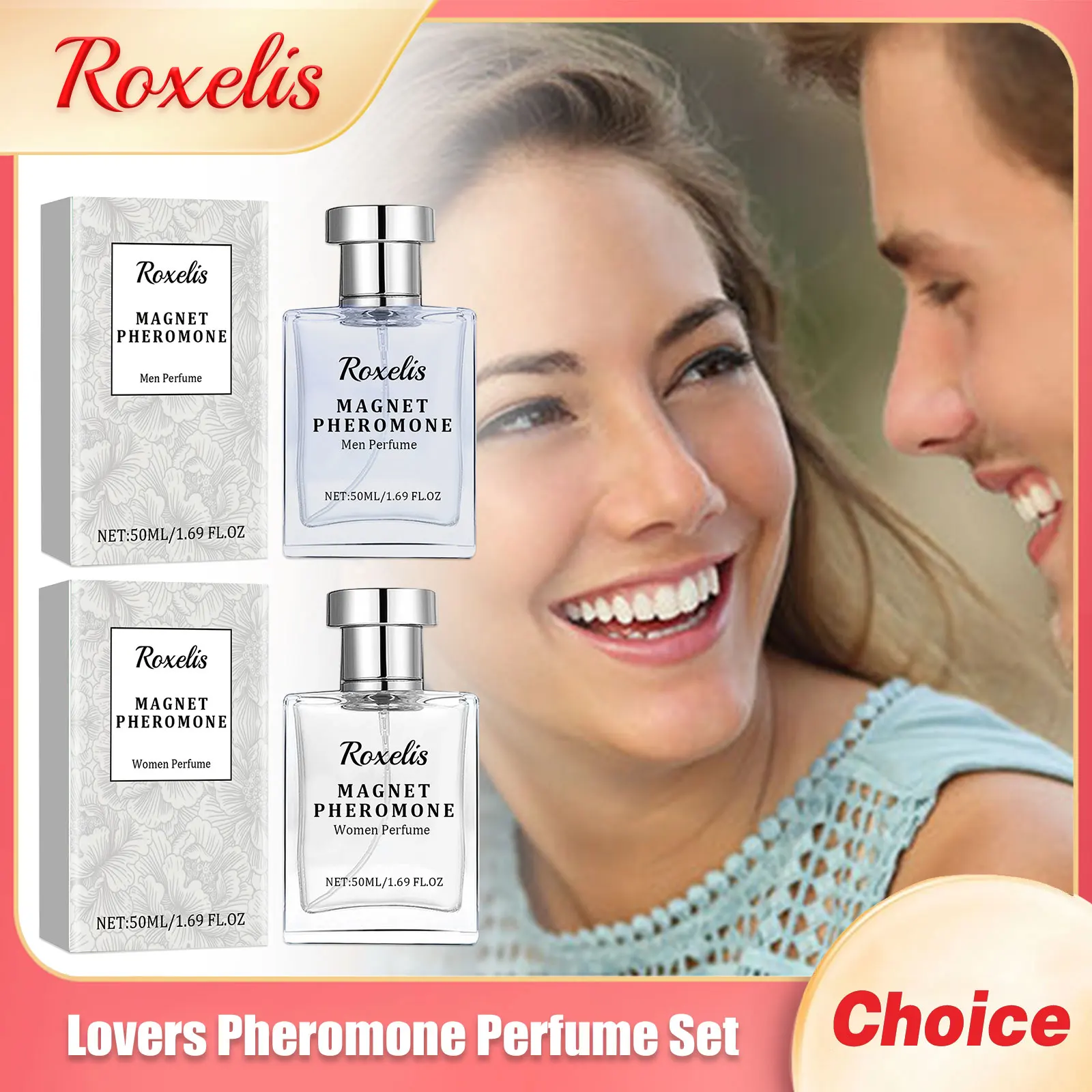 Lovers Pheromone Perfume Set Lasting Floral Scent Encourage Flirting Seduction Long Acting Intimate Partner Mini Bottle Perfumes