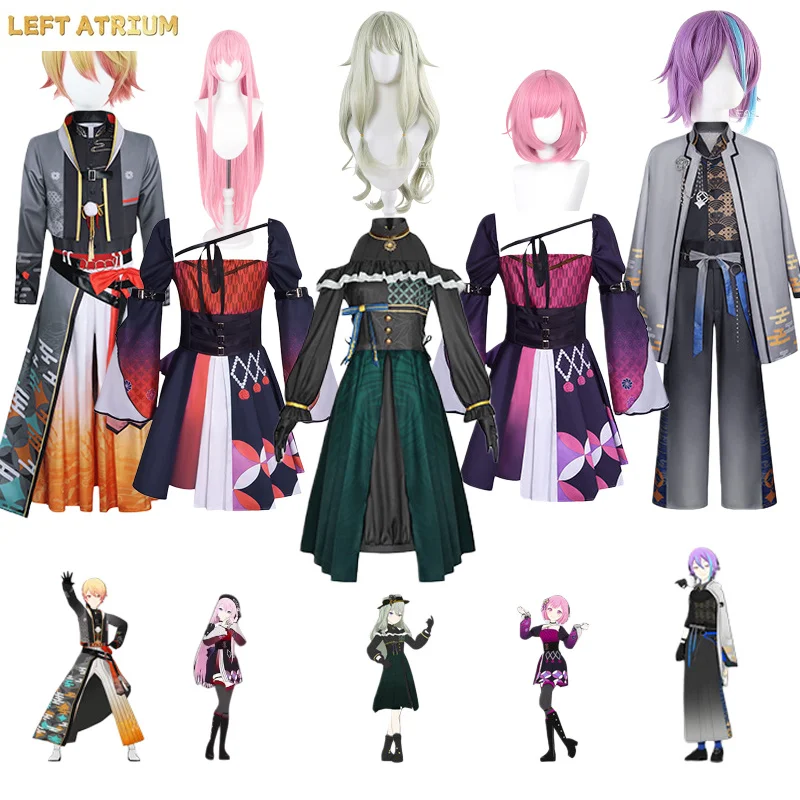 

Project Sekai Otori Emu Cosplay Costume Wonderland X Showtime Kamishiro Rui Kusanagi Nene Tenma Tsukasa Uniform for Woman Men