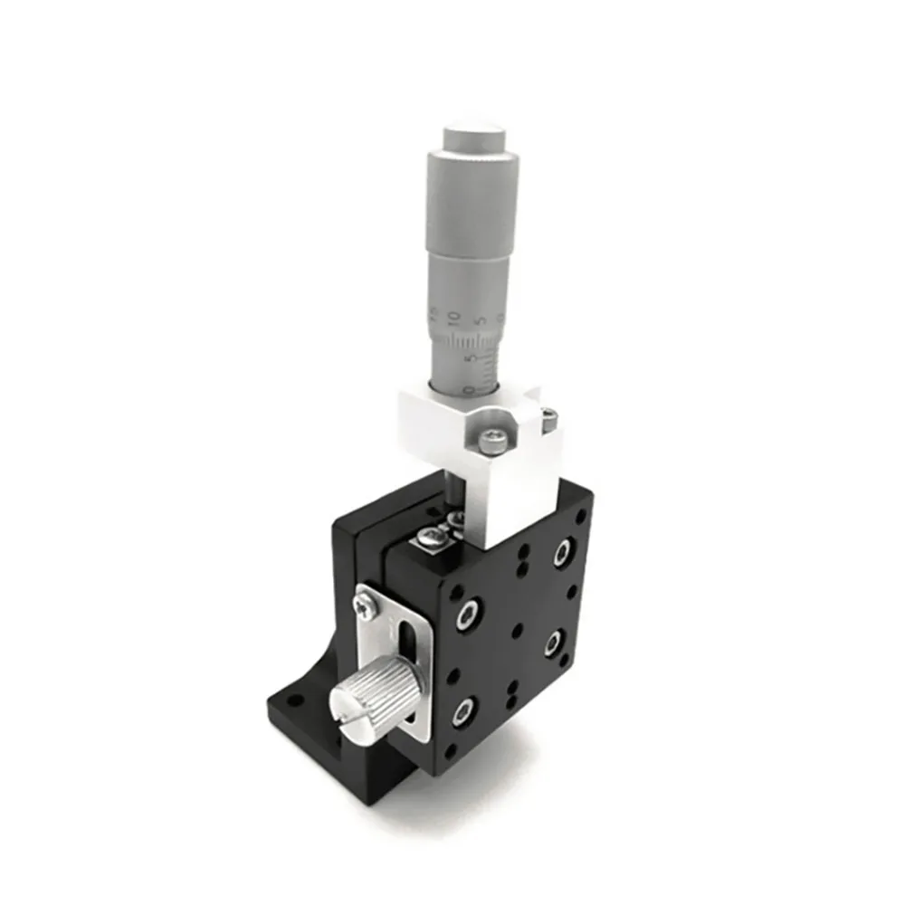 Z Axis 40 40mm LV40 Sliding Table Manual Displacement Vertical lift Fine Tuning Platform Cross Roller Guide linear bearing