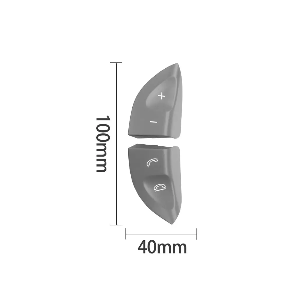 New Multifunction Steering Wheel Switch Volume Control Button For Mercedes W220 W215 Black Replacement Call Button
