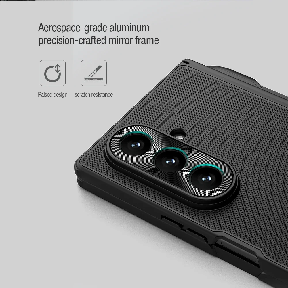 Für Samsung Galaxy Z Fold 8 Ultra / Fold 8 / Fold 7 Nillkin Frosted Shield Magnetische Faltbare Handyhülle Stoßfest Anti-Fingerabdruck – Detail 14