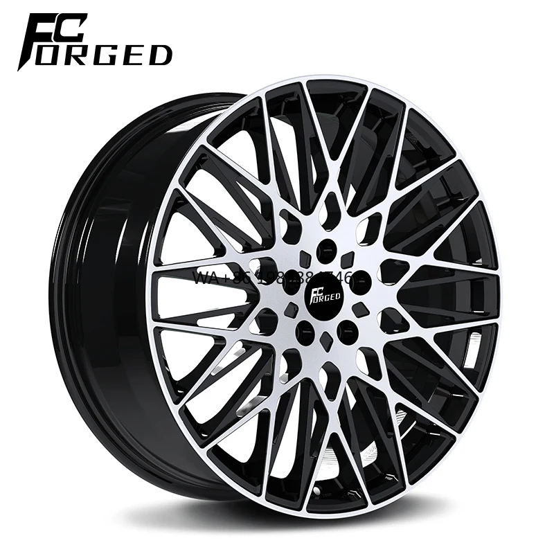 

FcForged Aluminum 6061-T6 Custom Alloy Wheels 5x108 5x112 5x114.3 5x120 5x130 Inch Car Wheels