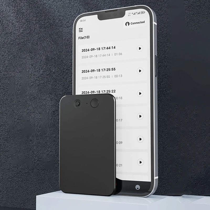 AI Chatgpt-4O مسجل صوت ذكي 32 جيجابايت AI-Powered Voice Recorder الحد من الضوضاء الصوت الإملاء مسجل الصوت