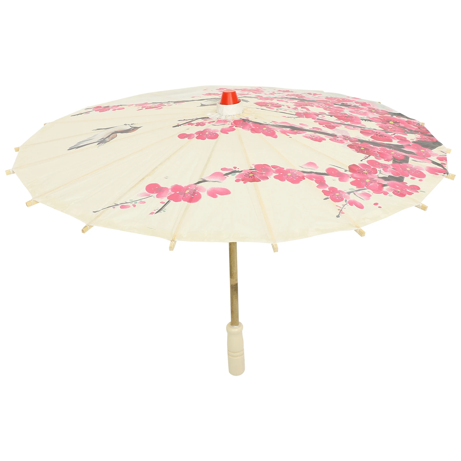 

Retro Oil Paper Umbrella 60cm Decorative Printing Design Parasol for Wedding Party Stage Photography Prop Japanese Style