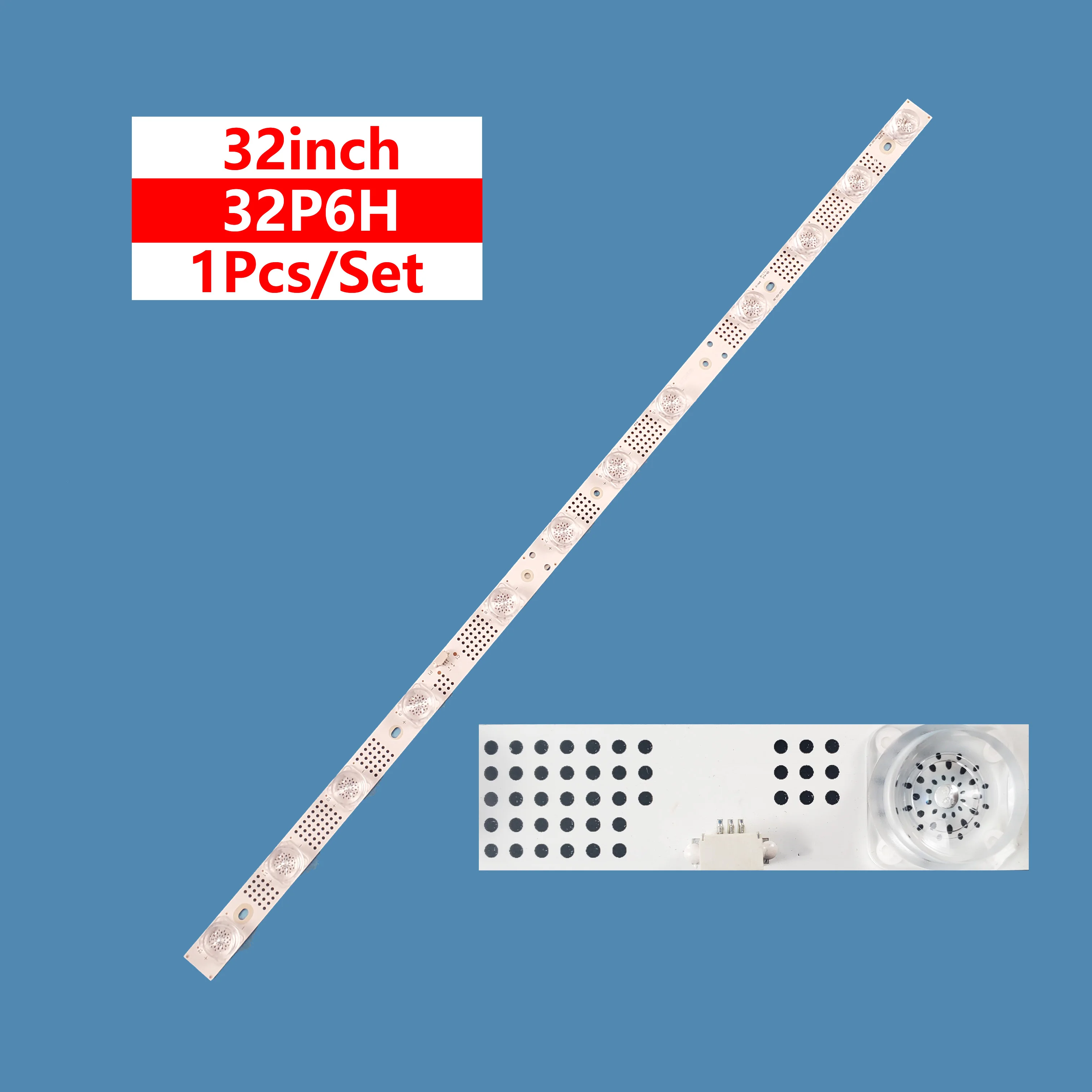 

20PCS For 32"TV 12LED(6V) 588mm LED Backlight strip For TCL L32S6FS LVW320NEAL 32HR330M12A0 V3 4C-LB3212-HR01J 32P6 32P6H 32P6H