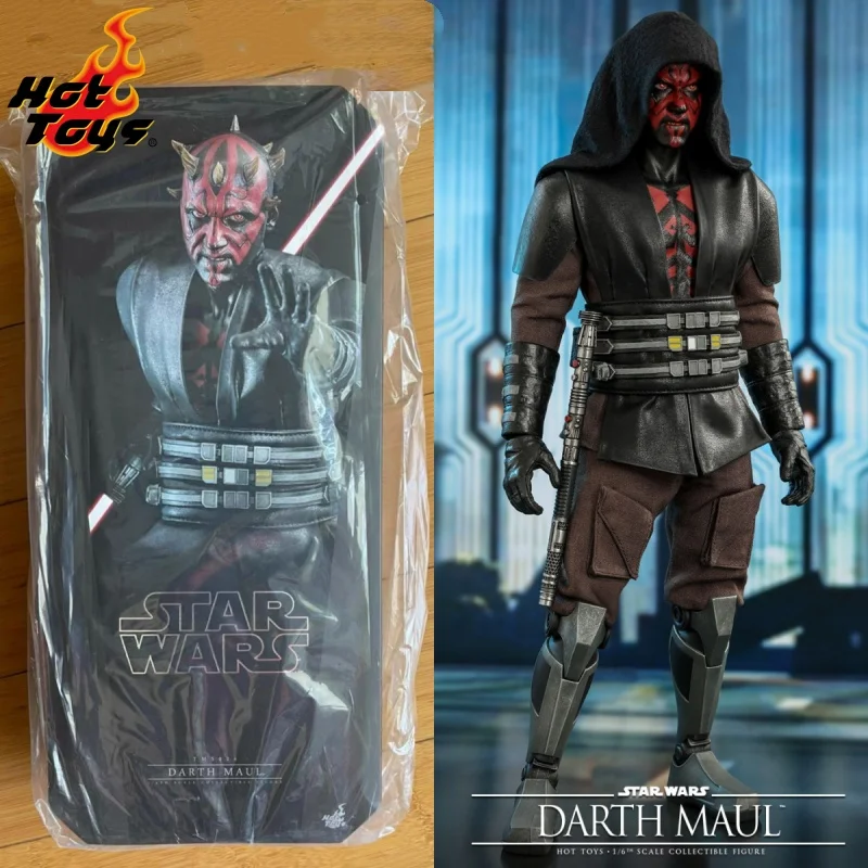 

In Stock Original HOTTOYS HT 1/6 TMS024 Star Wars: Clone Wars Darth Maul Action Figures Collectable Model Xmax Surprise Toy Gift