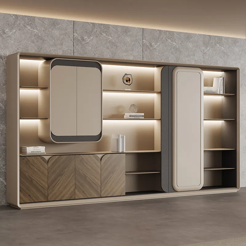 Steel Light  Executive Office File Cabinet with Fireproof & Moisture-Proof Features Floor-Standing Storage Unit