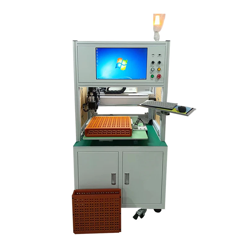 18650 21700 26650 32700 Single Sided Spot Welder Lithium Ion  Pack Spot Welding Machine With PC