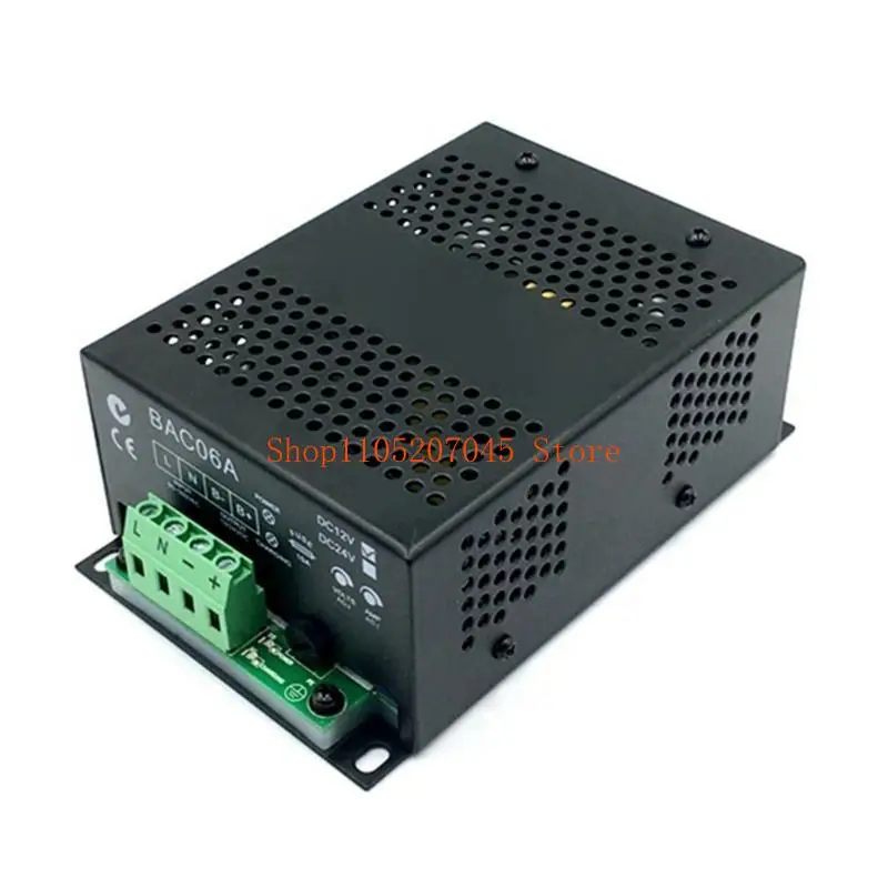 37cd Double Voltage Battery Chargers BAC06A 12V/24V Suitable for Diesels Generator Boats&Float Charging with Safety Features