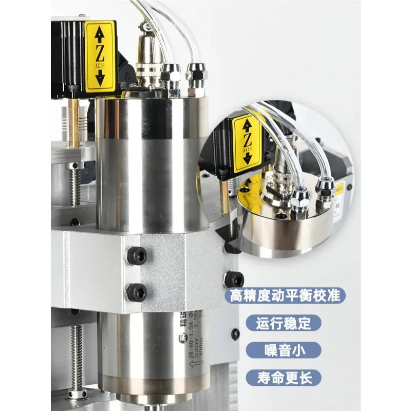 M4060 Engraving Machine (1.5KW Spindle) - Woodworking/Metal DIY Engraver for Relief, Copper, Aluminum & Plastic
