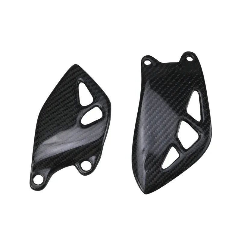 

Защитные накладки на задние подножки (фаринг) для мотоциклов Kawasaki ZX-10R ZX10R ZX 2015-2024 из настоящего карбона