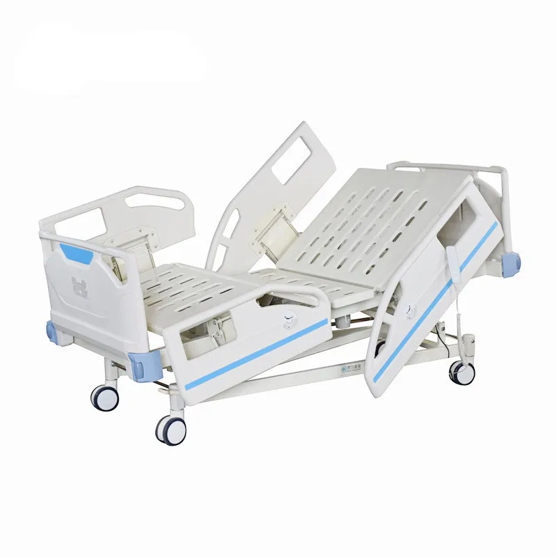 High quality R&D 5 function electric medical examination i cu hospital bed price nursing bed