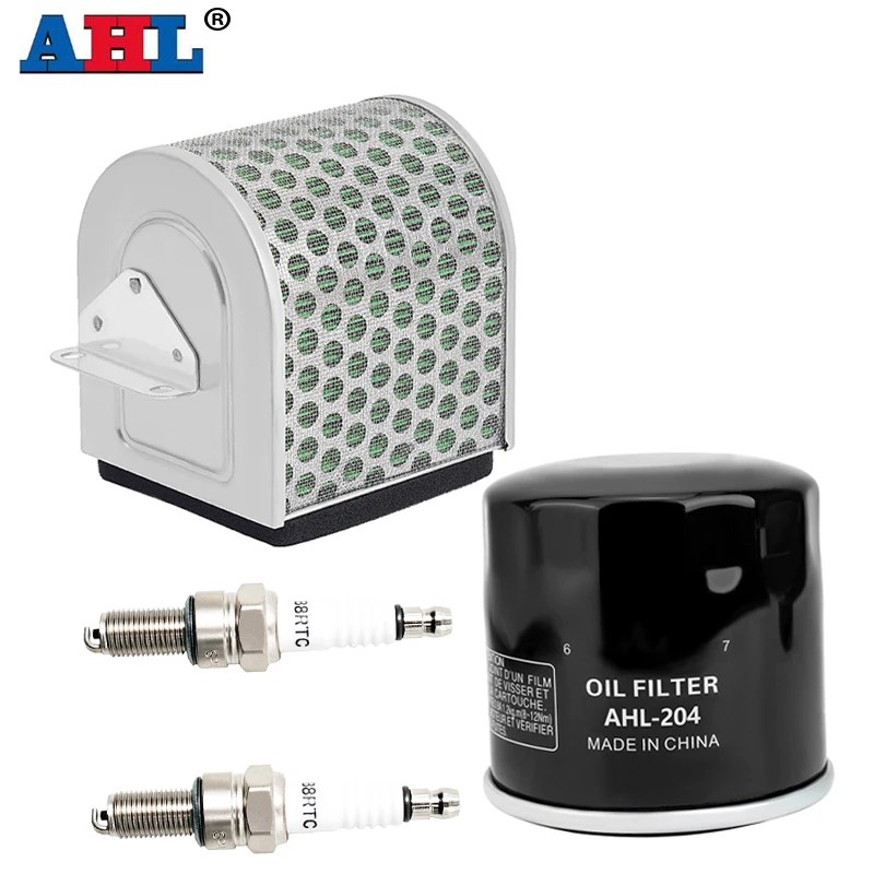 

AHL Motorcycle Air Filters & Oil Filter & Spark Plug Kit For Honda CB500F CB500X CB500FA CB500XA 17211-MGZ-D00 17211-MJW-J00