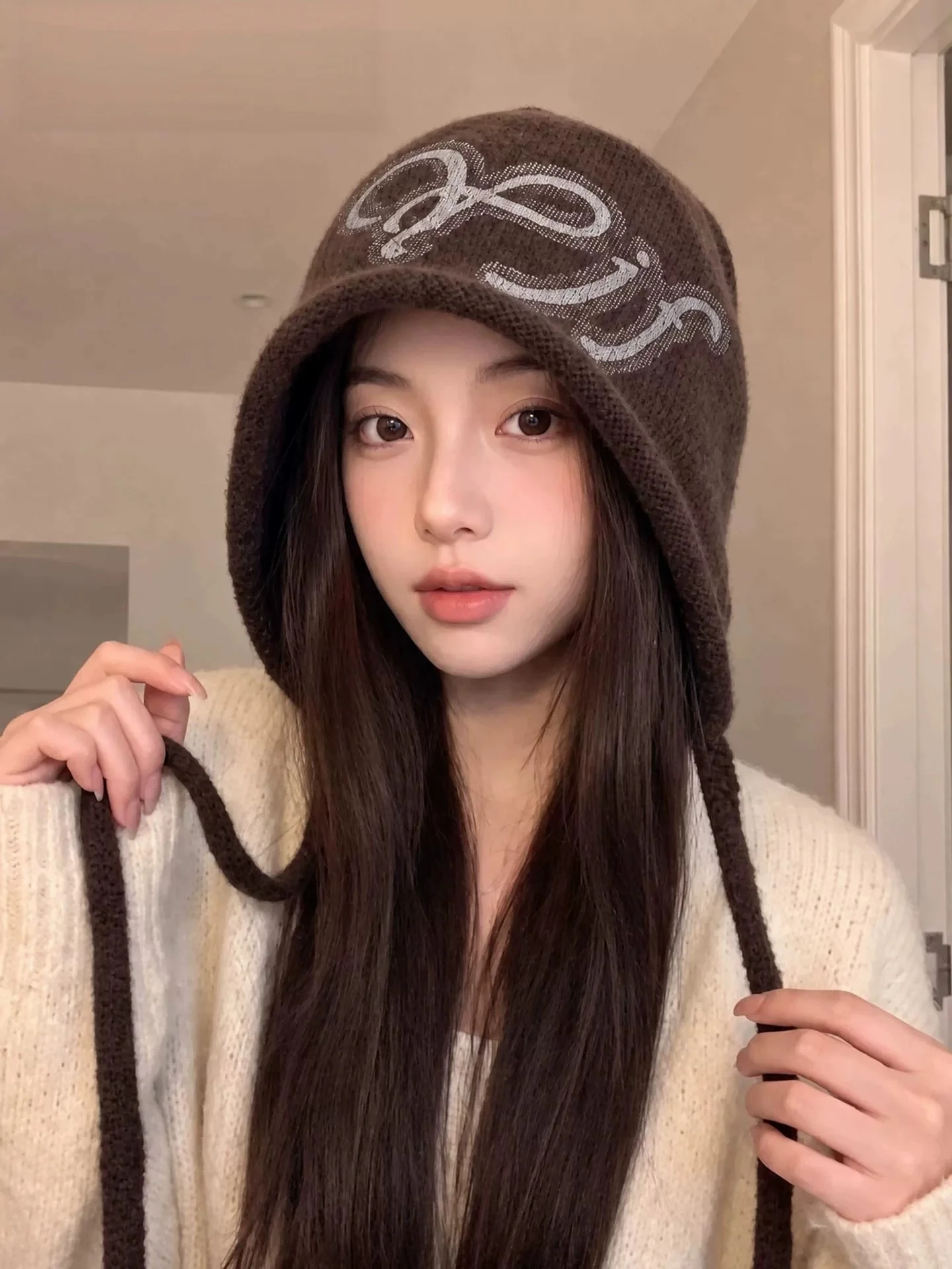 ymym-women's-baseball-cap-wide-brim-duckbill-hat-adjustable-soft-top-windproof-knitted-hat-for-autumn-and-winter-face-slimming