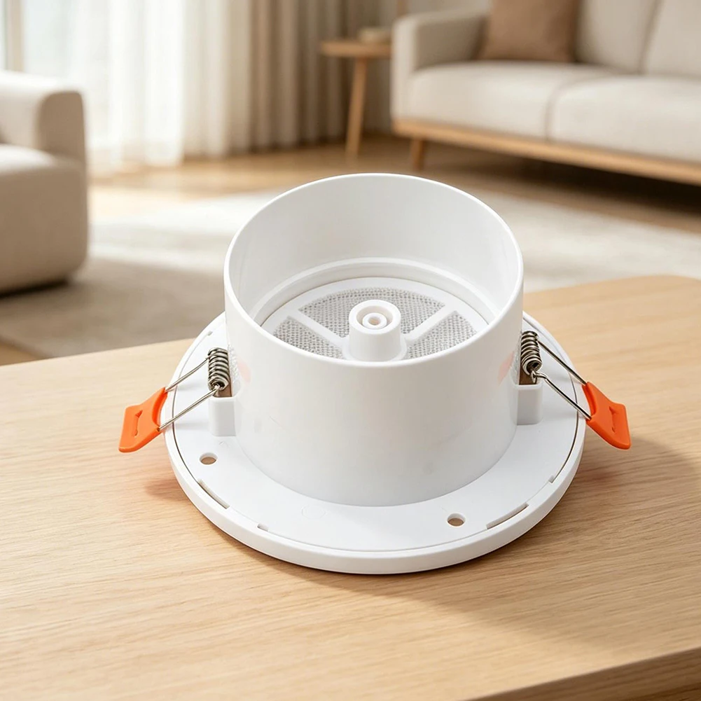 Adjustable Airflow ABS Ceiling Diffuser Stable Lock-clip Design Removable Dense Mesh Smooth Airflow Adjustment