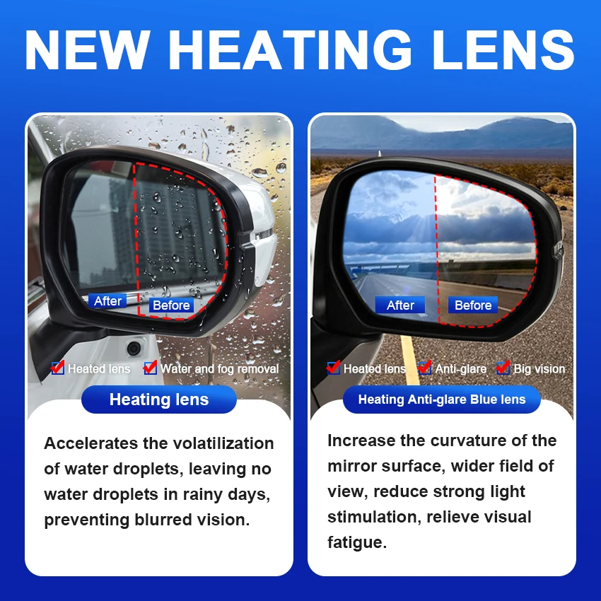 Car Drive Mirror BSD BSM BSA Blind Spot Assist System Change Lane Aided Rear Radar Sensor For Skoda Rapid Spaceback 2018-2022