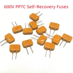 10Pcs/Lot Plug In Self Resettable Fuse Pptc Ruef 600V 110MA 120MA 150MA 160MA PPTC Self-Recovery Fuses