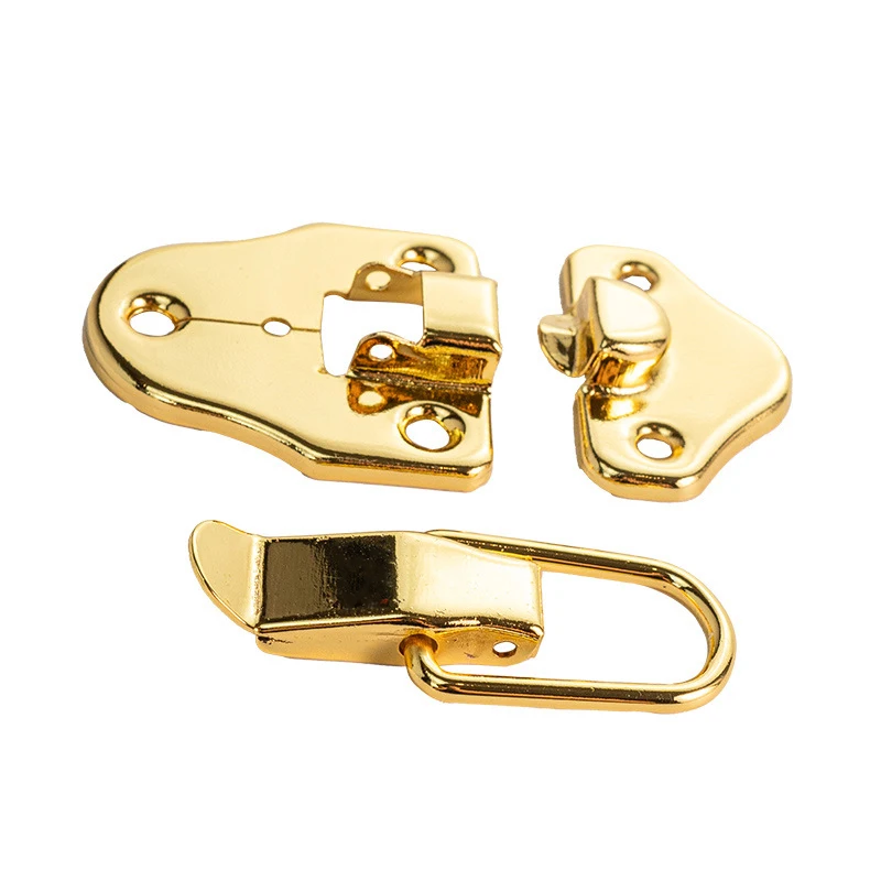 1 Pc Toggle Latch 69 X 40mm Tin Box Buckle Duckbill Buckle Heavy Duty Trunk Toggle Catch with 5 Screws for Cabinet Drawer Chest