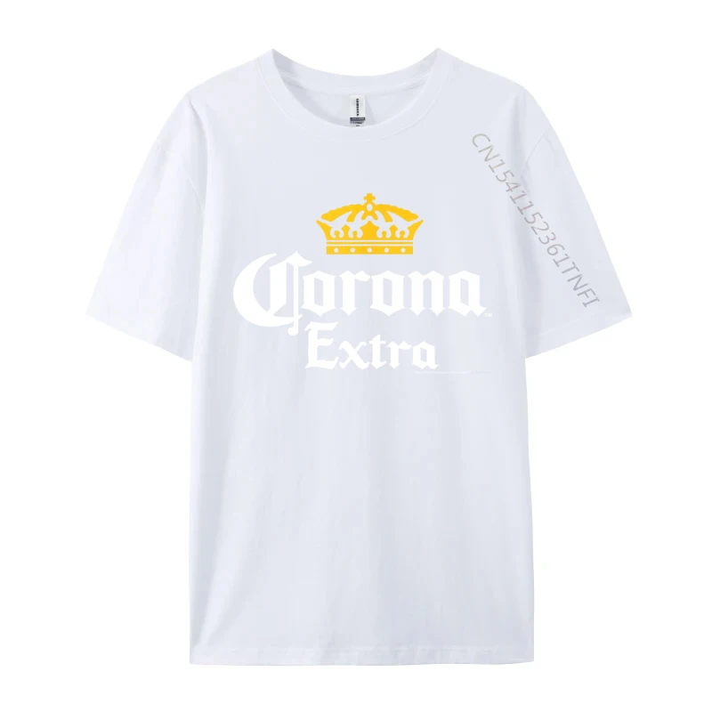 Officially Licensed Corona Gold Crown Rife Mens T Shirt Cool Camisa Luxury Designer T-Shirts Pure Cotton #3