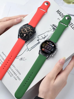Silicone strap For Samsung Galaxy watch 6/5/5 pro/4/Classic/Active 2/Gear S3 20mm 22mm sport bracelet Galaxy watch 7 Huawei GT 4