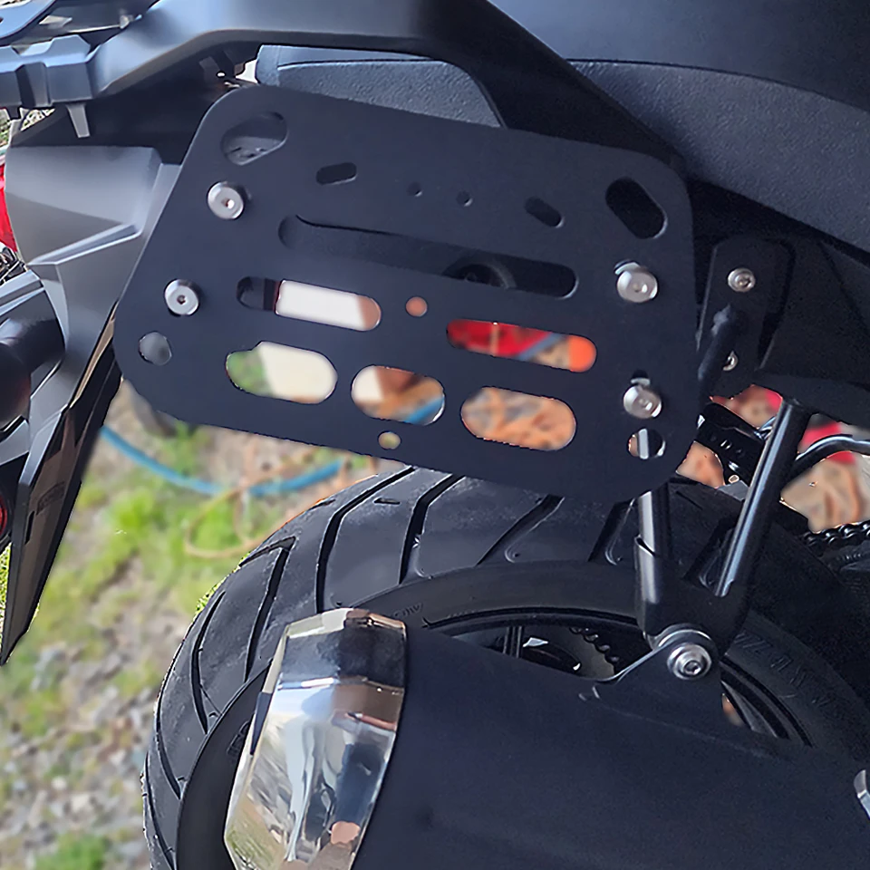 Sacoche Latérale Moto Suzuki V-Strom DL650 DL1000 - Étanche Outils Cadre - Placement Crash Bar Givi Kappa