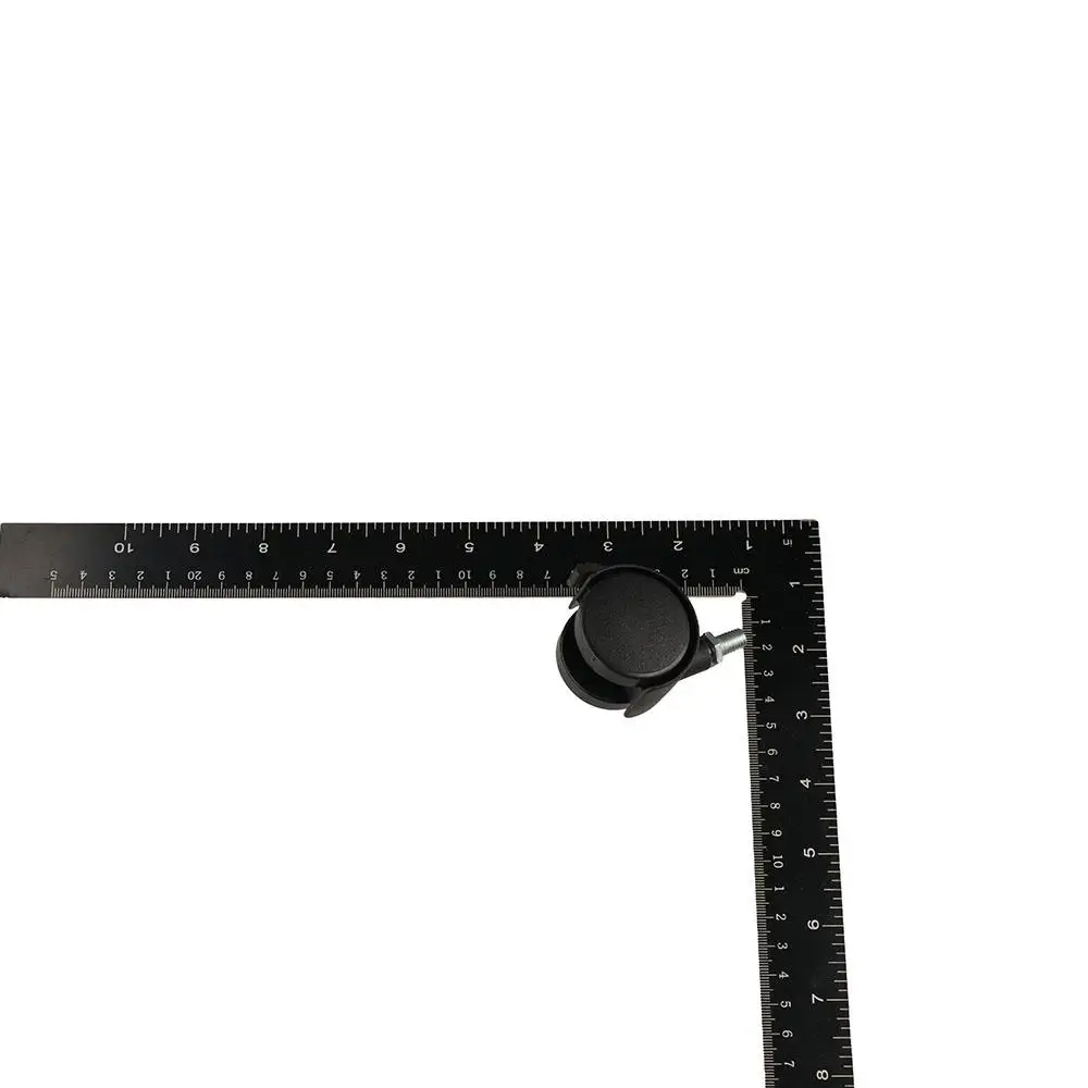 Universal Black Swivel Trolley with Brake Silent Plate M8 Screw Furniture Caster Office Chair Caster Roller Chair Wheel