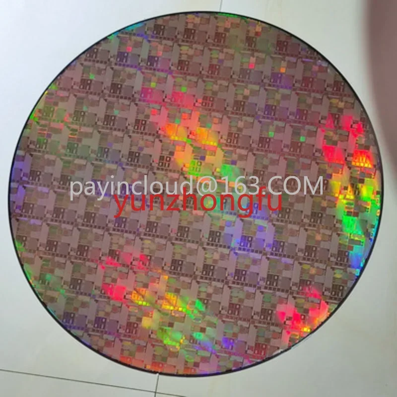 Circuit Chip Semiconductor Wafer Teaching Test  New Silicon  12 Inch 8  6   CPU  Lithography