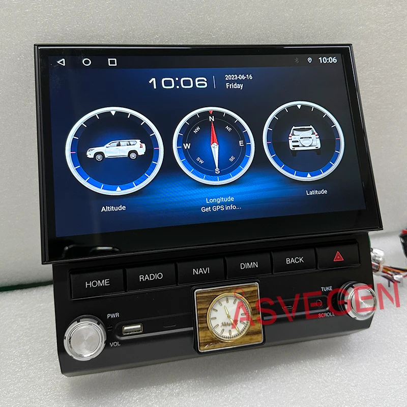 11.2 "Android 12 autoradio Stereo per Toyota Cruiser LC70 70 76 75 LC76 LC75 2007-2021 lettore GPS Audio Touch Screen multimediale