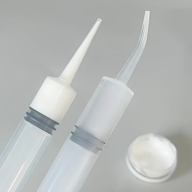 2Pcs No Needle 12 Ml Syringes For Liquid Multi Transparent Plastic Liquid Dispensing Plastic Syringe Oil Or Glue Applicator