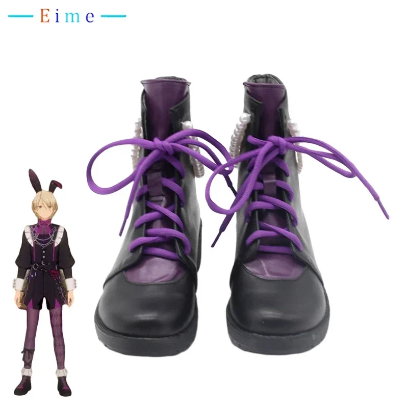 

Обувь для косплея Ширатори Айры из игры Ensemble Stars, ботинки FUMBLE для косплея, обувь из искусственной кожи, реквизит для Хэллоуина и карнавала, изготовленные на заказ