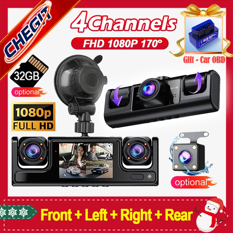 1080P Hd Car Dvr 4 …