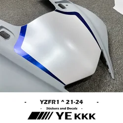 Fairing Shell Sticker Decal Lines Head Shell Head Sticker R1 21 22 23 24 For YAMAHA YZFR1 YZF-R1 R1M 2021-2024