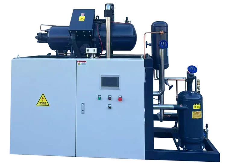 Industrial High-efficiency Screw Condensing Unit Walk in Cooler Freezer Storage air Cooling System Screw Condensing Unit