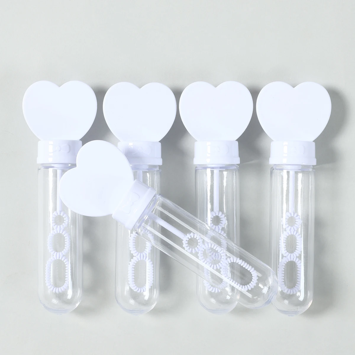 10 قطعة الحب الأبيض يوب فقاعة أنبوب زجاجة الصابون اللعب هدايا الزفاف للضيوف الاطفال حفلة عيد ميلاد تفضل استحمام الطفل الديكور