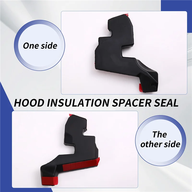 1 زوج غطاء محرك السيارة العزل فاصل الختم إلى خليج محرك القلنسوة لكيا K3 فورتي سيراتو 2012-2018 86430-A7000