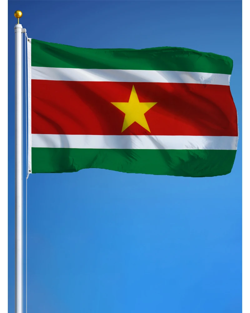 

60x90cm 90x150cm SUR SR Republiek Suriname Flag 2x3ft/3x5ft