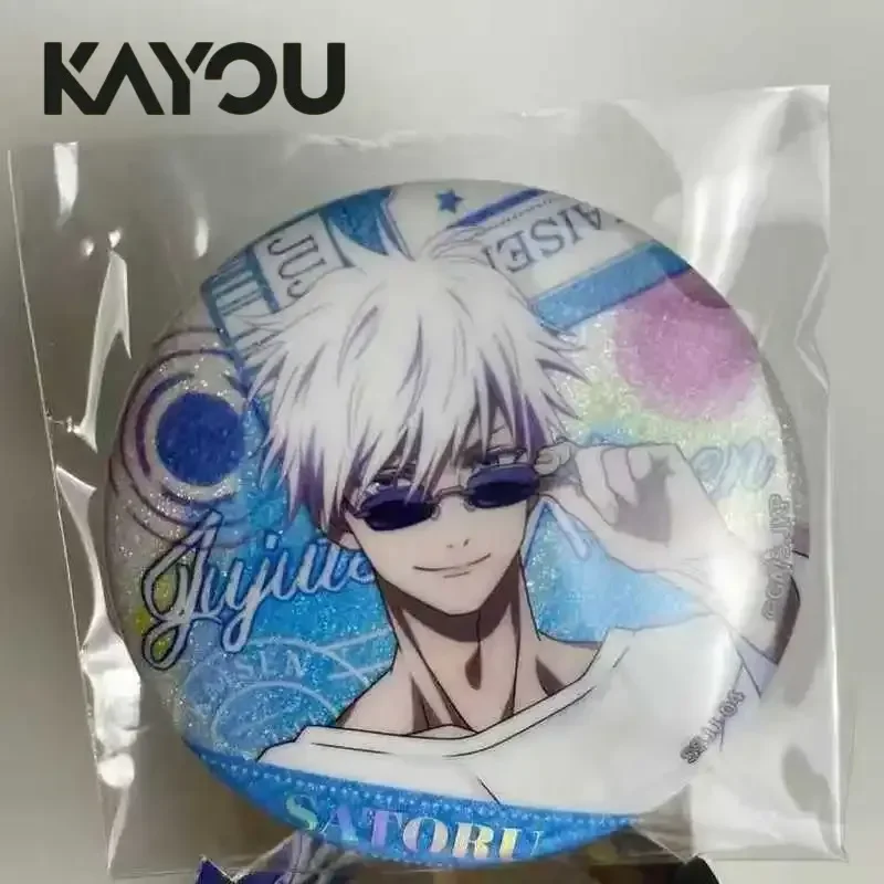 Kayou Jujutsu Kaisen Badge Blind Box Volume 2 Gold Foil Medal Satoru Gojo Official Anime Merchandise For Anime Collectors view 4