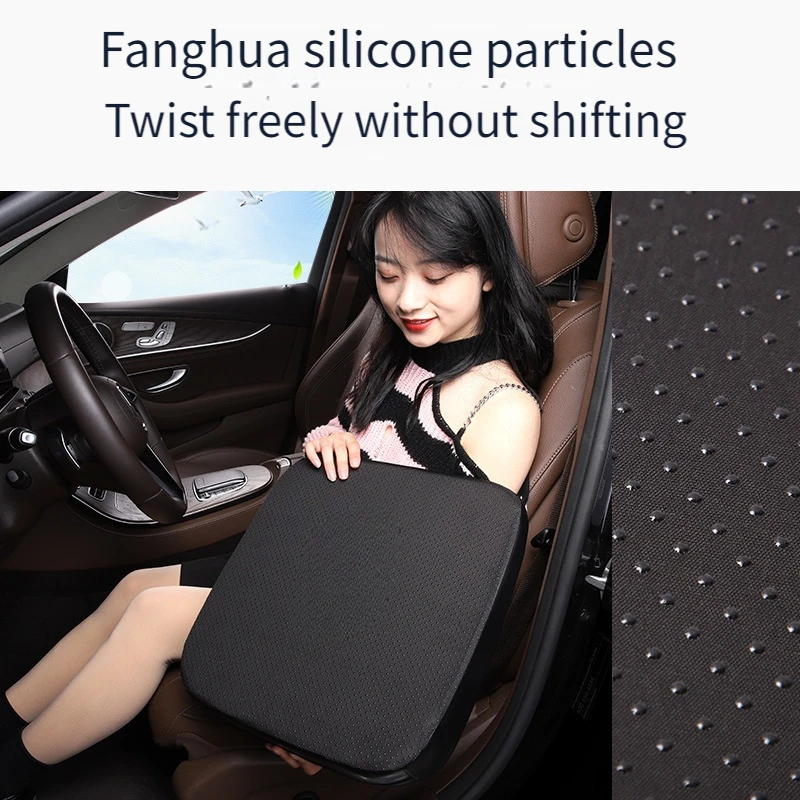 Boost Your Driving Comfort: Thickened Car Seat Cushion with Angled Design 2 In 1 Car Seat Cushion Universal Memory Foam