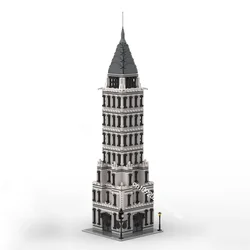 New 6887 Pcs City Hot Selling Street View Moc Modular Chrysler Building Model Blocks Diy Creative Ideas Kids Toys Birthday Gift