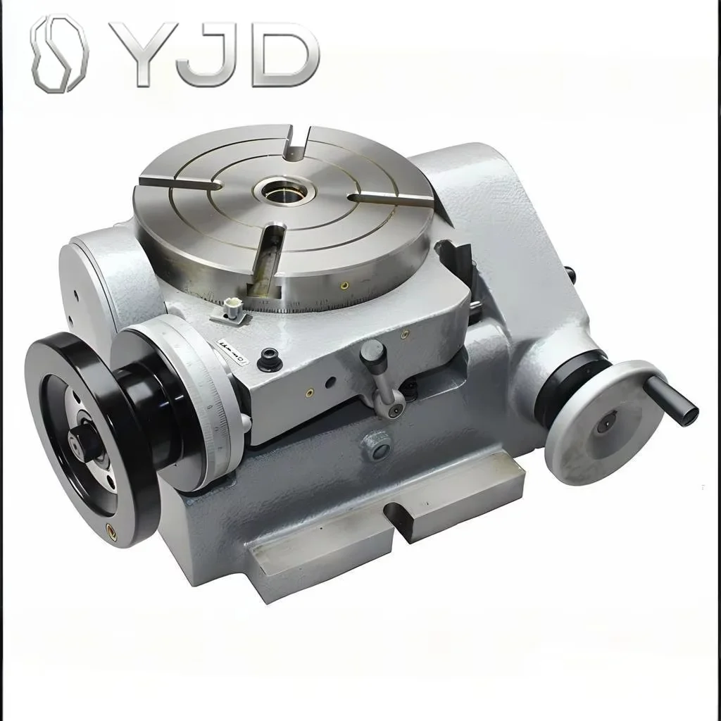 Jeolutee TSK320 Motor Alloy Steel 18 Vacuum CNC Universal Tilting Rotary Indexing Milling Drilling Boring Machine Dividing Head