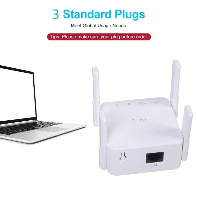 Q22A 300Mbps WiFi Ranges Extender Amplificador WiFi Extender WiFi Extenders para casa