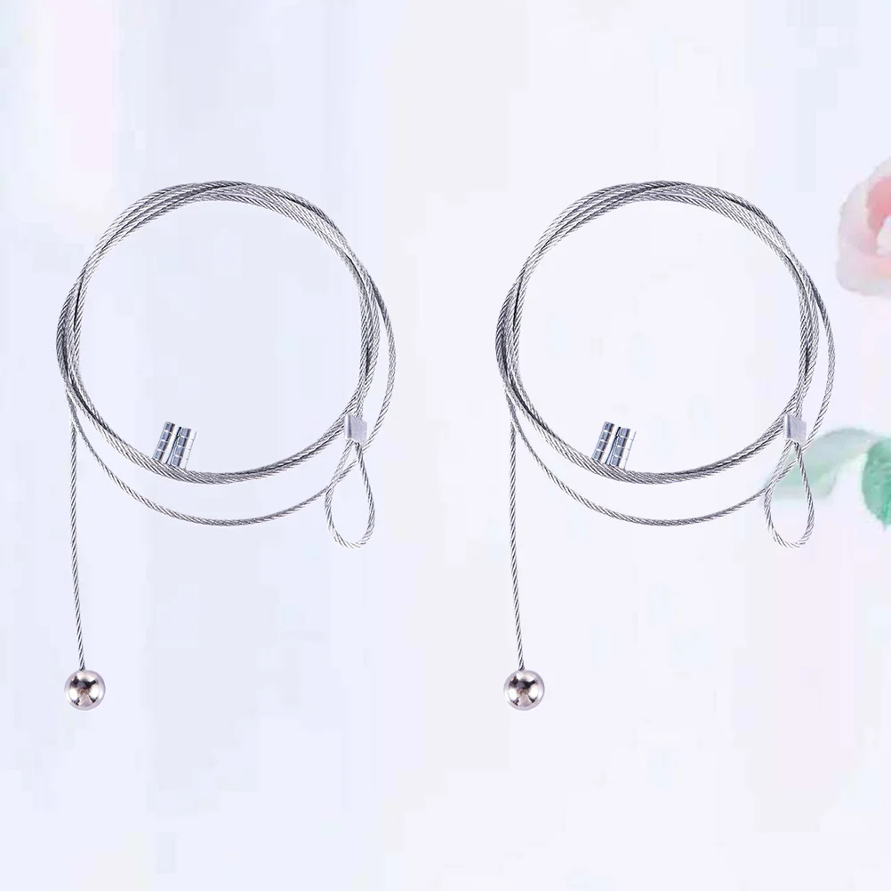 2 قطعة 1.5 متر حبل مغناطيسي صورة سلسلة معلقة ل جدار عرض فني ديكور مكتب المنزل صور ستراند صور حبل معلق