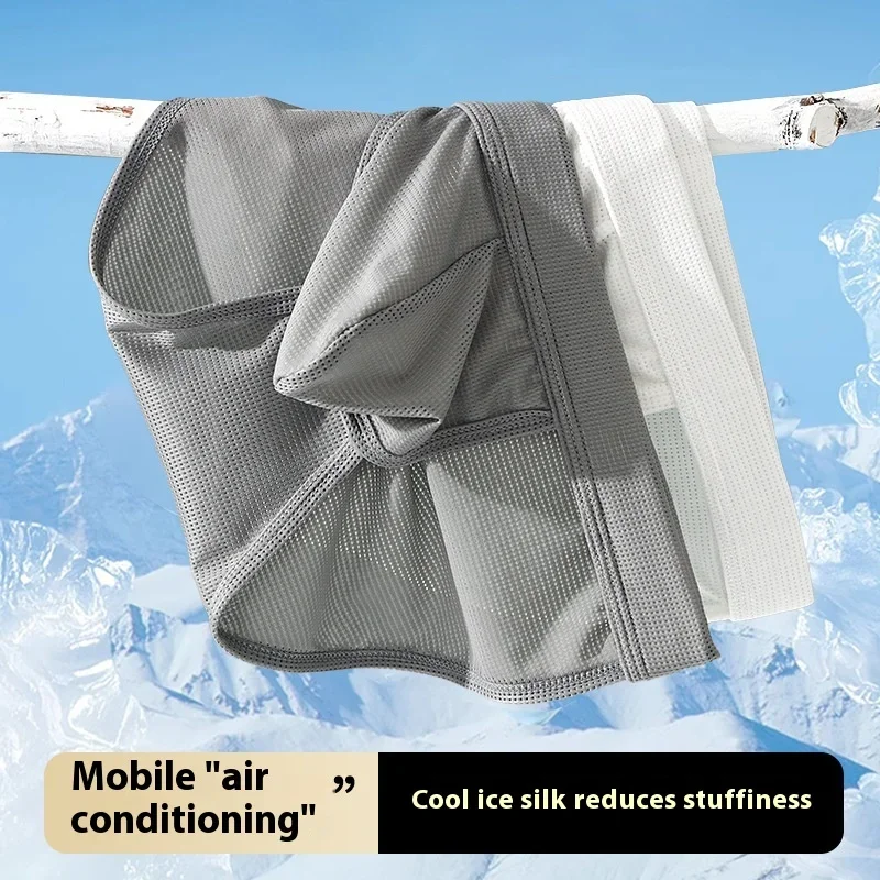 Men's Breathable Briefs Sexy Bulge Pouch Underpants Ultra Thin Ice Silk High Fork Panties Elastic Penis Pouch Knickers